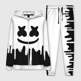 Женский костюм 3D с принтом MELLO BLACK x WHITE | MARSHMELLO в городе Новоалтайск,  |  | colors | dj | marshmello | paints | usa | абстракция | америка | звезда | клубная музыка | космический | краски | маршмелло | музыка | музыкант