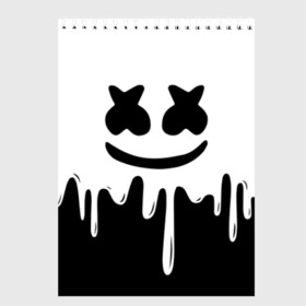 Скетчбук с принтом MELLO BLACK x WHITE MARSHMELLO в городе Новоалтайск, 100% бумага
 | 48 листов, плотность листов — 100 г/м2, плотность картонной обложки — 250 г/м2. Листы скреплены сверху удобной пружинной спиралью | Тематика изображения на принте: colors | dj | marshmello | paints | usa | абстракция | америка | звезда | клубная музыка | космический | краски | маршмелло | музыка | музыкант