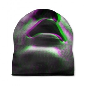 Шапка 3D с принтом SINGULARITY #8 в городе Новоалтайск, 100% полиэстер | универсальный размер, печать по всей поверхности изделия | Тематика изображения на принте: 