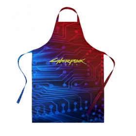 Фартук 3D с принтом Cyberpunk 2077 в городе Новоалтайск, 100% полиэстер | общий размер — 65 х 85 см, ширина нагрудника — 26 см, горловина — 53 см, длина завязок — 54 см, общий обхват в поясе — 173 см. Принт на завязках и на горловине наносится с двух сторон, на основной части фартука — только с внешней стороны | 2077 | cd projekt red | cyberpunk | cyberpunk 2077 | game | арт | будущее | видеоигра | игра | киберпанк 2077 | киборг | киборги