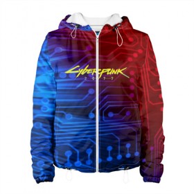 Женская куртка 3D с принтом Cyberpunk 2077 в городе Новоалтайск, ткань верха — 100% полиэстер, подклад — флис | прямой крой, подол и капюшон оформлены резинкой с фиксаторами, два кармана без застежек по бокам, один большой потайной карман на груди. Карман на груди застегивается на липучку | 2077 | cd projekt red | cyberpunk | cyberpunk 2077 | game | арт | будущее | видеоигра | игра | киберпанк 2077 | киборг | киборги
