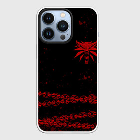 Чехол для iPhone 13 Pro с принтом Ведьмак (4) в городе Новоалтайск,  |  | Тематика изображения на принте: game | witcher | ведьма | ведьмак | волк | игра | кулон | цепь