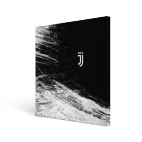 Холст квадратный с принтом JUVENTUS в городе Новоалтайск, 100% ПВХ |  | italia | juve | juventus | sport | италия | спорт | спортивная форма | футбол | футбольный | чемпионат | ювентус