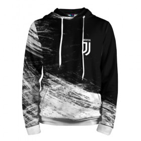 Мужская толстовка 3D с принтом JUVENTUS в городе Новоалтайск, 100% полиэстер | двухслойный капюшон со шнурком для регулировки, мягкие манжеты на рукавах и по низу толстовки, спереди карман-кенгуру с мягким внутренним слоем. | italia | juve | juventus | sport | италия | спорт | спортивная форма | футбол | футбольный | чемпионат | ювентус