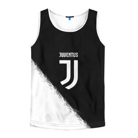 Мужская майка 3D с принтом JUVENTUS в городе Новоалтайск, 100% полиэстер | круглая горловина, приталенный силуэт, длина до линии бедра. Пройма и горловина окантованы тонкой бейкой | Тематика изображения на принте: italia | juve | juventus | sport | италия | спорт | спортивная форма | футбол | футбольный | чемпионат | ювентус