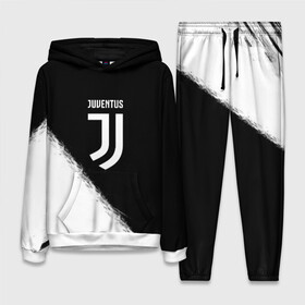 Женский костюм 3D (с толстовкой) с принтом JUVENTUS в городе Новоалтайск,  |  | italia | juve | juventus | sport | италия | спорт | спортивная форма | футбол | футбольный | чемпионат | ювентус