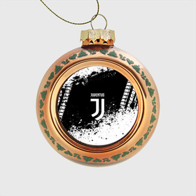 Стеклянный ёлочный шар с принтом JUVENTUS в городе Новоалтайск, Стекло | Диаметр: 80 мм | Тематика изображения на принте: italia | juve | juventus | sport | италия | спорт | спортивная форма | футбол | футбольный | чемпионат | ювентус