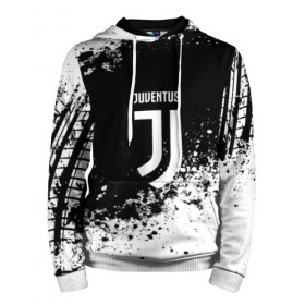 Мужская толстовка 3D с принтом JUVENTUS в городе Новоалтайск, 100% полиэстер | двухслойный капюшон со шнурком для регулировки, мягкие манжеты на рукавах и по низу толстовки, спереди карман-кенгуру с мягким внутренним слоем. | italia | juve | juventus | sport | италия | спорт | спортивная форма | футбол | футбольный | чемпионат | ювентус