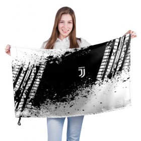 Флаг 3D с принтом JUVENTUS SPORT в городе Новоалтайск, 100% полиэстер | плотность ткани — 95 г/м2, размер — 67 х 109 см. Принт наносится с одной стороны | italia | juve | juventus | sport | италия | спорт | спортивная форма | футбол | футбольный | чемпионат | ювентус