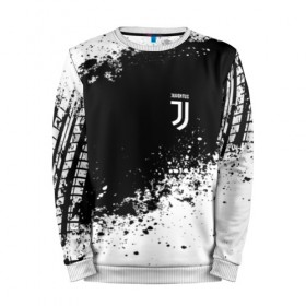 Мужской свитшот 3D с принтом JUVENTUS SPORT в городе Новоалтайск, 100% полиэстер с мягким внутренним слоем | круглый вырез горловины, мягкая резинка на манжетах и поясе, свободная посадка по фигуре | Тематика изображения на принте: italia | juve | juventus | sport | италия | спорт | спортивная форма | футбол | футбольный | чемпионат | ювентус