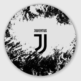 Коврик для мышки круглый с принтом Juventus в городе Новоалтайск, резина и полиэстер | круглая форма, изображение наносится на всю лицевую часть | italia | juve | juventus | sport | италия | спорт | спортивная форма | футбол | футбольный | чемпионат | ювентус