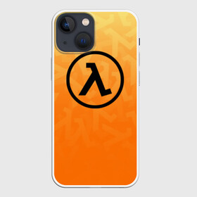 Чехол для iPhone 13 mini с принтом HALF LIFE в городе Новоалтайск,  |  | aperture laboratorie | black mesa | gordon freeman | half life | half life 3 | logo | valve | блэк меса | вэлв | гордон фриман | игра | лого | монтировка | фантастика | халф лайф