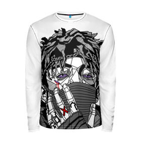 Мужской лонгслив 3D с принтом Scarlxrd в городе Новоалтайск, 100% полиэстер | длинные рукава, круглый вырез горловины, полуприлегающий силуэт | dxxm | immxrtalisatixn | infinity | lxrdszn | mazzi maz | rap | scarlxrd | scrlxrd | мариус листроп | рэп | скарлорд | хипхоп