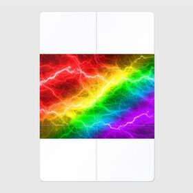 Магнитный плакат 2Х3 с принтом RAINBOW THUNDER в городе Новоалтайск, Полимерный материал с магнитным слоем | 6 деталей размером 9*9 см | Тематика изображения на принте: battle | battle fire | battle thunder | blue | fire | rainbow | red | texture | thunder | битва | битва молний | битва огней | гроза | молнии | радуга | текстура
