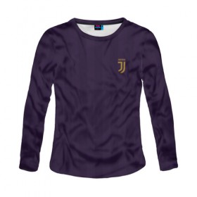 Женский лонгслив 3D с принтом Juventus Fashion в городе Новоалтайск, 100% полиэстер | длинные рукава, круглый вырез горловины, полуприлегающий силуэт | juventus | футбол | юве | ювентус