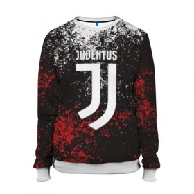 Женский свитшот 3D с принтом JUVENTUS SPORT в городе Новоалтайск, 100% полиэстер с мягким внутренним слоем | круглый вырез горловины, мягкая резинка на манжетах и поясе, свободная посадка по фигуре | cr7 | fc | football | football club | juve | juventus | ronaldo | sport | роналдо | спорт | спортивные | униформа | фирменные цвета | фк | футбол | футбольный клуб | ювентус
