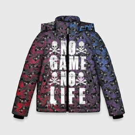 Зимняя куртка для мальчиков 3D с принтом No Game No Life в городе Новоалтайск, ткань верха — 100% полиэстер; подклад — 100% полиэстер, утеплитель — 100% полиэстер | длина ниже бедра, удлиненная спинка, воротник стойка и отстегивающийся капюшон. Есть боковые карманы с листочкой на кнопках, утяжки по низу изделия и внутренний карман на молнии. 

Предусмотрены светоотражающий принт на спинке, радужный светоотражающий элемент на пуллере молнии и на резинке для утяжки | anime | cat | cs | dota | game | gamepad | games | go | joy | lineage | master | mmo | nolife | play | pro | ps | rpg | wow | аниме | игра | игры | кот | мастер | ммо | нет жизни | нет игры | рпг | череп