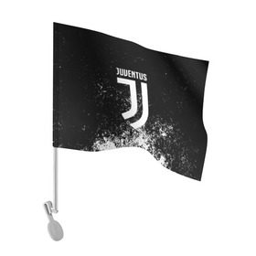 Флаг для автомобиля с принтом JUVENTUS SPORT в городе Новоалтайск, 100% полиэстер | Размер: 30*21 см | cr7 | fc | football | football club | juve | juventus | ronaldo | sport | роналдо | спорт | спортивные | униформа | фирменные цвета | фк | футбол | футбольный клуб | ювентус