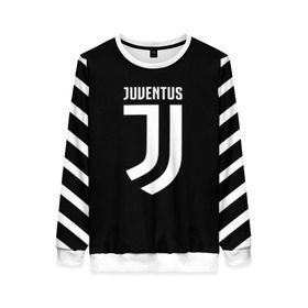 Женский свитшот 3D с принтом JUVENTUS SPORT в городе Новоалтайск, 100% полиэстер с мягким внутренним слоем | круглый вырез горловины, мягкая резинка на манжетах и поясе, свободная посадка по фигуре | cr7 | fc | football | football club | juve | juventus | ronaldo | sport | роналдо | спорт | спортивные | униформа | фирменные цвета | фк | футбол | футбольный клуб | ювентус
