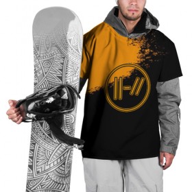 Накидка на куртку 3D с принтом TWENTY ONE PILOTS в городе Новоалтайск, 100% полиэстер |  | 21 pilots | josh dun | music | rock | twenty one pilots | tyler joseph | джош дан | музыка | рок | тайлер джозеф