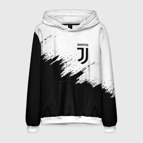 Мужская толстовка 3D с принтом JUVENTUS SPORT в городе Новоалтайск, 100% полиэстер | двухслойный капюшон со шнурком для регулировки, мягкие манжеты на рукавах и по низу толстовки, спереди карман-кенгуру с мягким внутренним слоем. | black and white | cr7 | fc | football | football club | juve | juventus | ronaldo | sport | роналдо | спорт | спортивные | униформа | фирменные цвета | фк | футбол | футбольный клуб | черно белый | ювентус