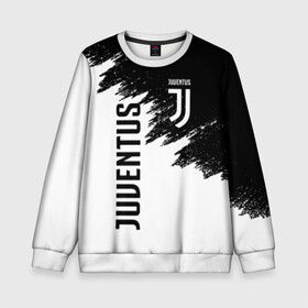 Детский свитшот 3D с принтом JUVENTUS / ЮВЕНТУС в городе Новоалтайск, 100% полиэстер | свободная посадка, прямой крой, мягкая тканевая резинка на рукавах и понизу свитшота | black and white | cr7 | fc | football | football club | juve | juventus | ronaldo | sport | роналдо | спорт | спортивные | униформа | фирменные цвета | фк | футбол | футбольный клуб | черно белый | ювентус