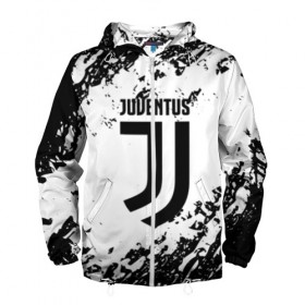 Мужская ветровка 3D с принтом JUVENTUS в городе Новоалтайск, 100% полиэстер | подол и капюшон оформлены резинкой с фиксаторами, два кармана без застежек по бокам, один потайной карман на груди | cr7 | fc | football | football club | juve | juventus | ronaldo | sport | роналдо | спорт | спортивные | униформа | фирменные цвета | фк | футбол | футбольный клуб | ювентус