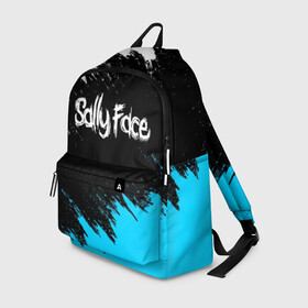 Рюкзак 3D с принтом SALLY FACE в городе Новоалтайск, 100% полиэстер | лямки с регулируемой длиной, сверху петелька, чтобы рюкзак можно было повесить на вешалку. Основное отделение закрывается на молнию, как и внешний карман. Внутри два дополнительных кармана, один из которых закрывается на молнию. По бокам два дополнительных кармашка | face | game | horror | larry | sally | sally face | sanity s fall | брызги | игра | краски | ларри | мальчик с протезом | салли | салли фейс | ужасы