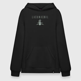 Худи SuperOversize хлопок с принтом Lacuna Coil в городе Новоалтайск, 70% хлопок, 30% полиэстер, мягкий начес внутри | карман-кенгуру, эластичная резинка на манжетах и по нижней кромке, двухслойный капюшон
 | goth | gothic | lacuna | lacuna coil | melodic metal | metal | rock | готик рок | готика | готический рок | метал