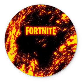 Коврик для мышки круглый с принтом FORTNITE FIRE STORM в городе Новоалтайск, резина и полиэстер | круглая форма, изображение наносится на всю лицевую часть | 2019 | armor | armour | cybersport | esport | fire | flame | fortnite | game | llama | logo | броня | игра | киберспорт | лама | огонь | фиолетовый | фирменные цвета | фортнайт