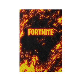 Обложка для паспорта матовая кожа с принтом FORTNITE FIRE STORM в городе Новоалтайск, натуральная матовая кожа | размер 19,3 х 13,7 см; прозрачные пластиковые крепления | 2019 | armor | armour | cybersport | esport | fire | flame | fortnite | game | llama | logo | броня | игра | киберспорт | лама | огонь | фиолетовый | фирменные цвета | фортнайт