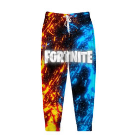 Мужские брюки 3D с принтом FORTNITE BATTLE STORM в городе Новоалтайск, 100% полиэстер | манжеты по низу, эластичный пояс регулируется шнурком, по бокам два кармана без застежек, внутренняя часть кармана из мелкой сетки | Тематика изображения на принте: 2019 | armor | armour | cybersport | esport | fortnite | game | llama | logo | броня | игра | киберспорт | лама | фиолетовый | фирменные цвета | фортнайт