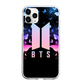 Чехол для iPhone 11 Pro матовый с принтом BTS BUTTERFLIES в городе Новоалтайск, Силикон |  | bangtan boys | bt21 | bts | bts army | bts stickers | butterflies | j hope | jimin | jin | jungkook | k pop | rap monster | rapmon | suga | v | бабочки | бтс | корея | стикеры bts