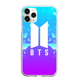 Чехол для iPhone 11 Pro матовый с принтом BTS BUTTERFLIES в городе Новоалтайск, Силикон |  | bangtan boys | bt21 | bts | bts army | bts stickers | butterflies | j hope | jimin | jin | jungkook | k pop | rap monster | rapmon | suga | v | бабочки | бтс | корея | стикеры bts