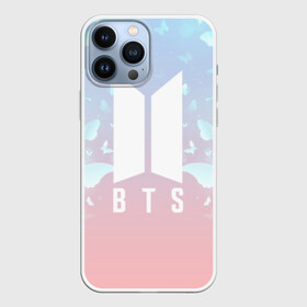Чехол для iPhone 13 Pro Max с принтом BTS BUTTERFLIES в городе Новоалтайск,  |  | Тематика изображения на принте: bangtan boys | bt21 | bts | bts army | bts stickers | butterflies | j hope | jimin | jin | jungkook | k pop | rap monster | rapmon | suga | v | бабочки | бтс | корея | стикеры bts