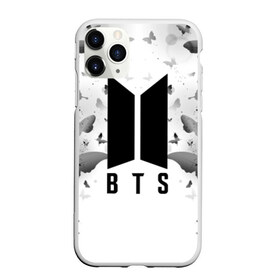 Чехол для iPhone 11 Pro матовый с принтом BTS BUTTERFLIES в городе Новоалтайск, Силикон |  | bangtan boys | bt21 | bts | bts army | bts stickers | butterflies | j hope | jimin | jin | jungkook | k pop | rap monster | rapmon | suga | v | бабочки | бтс | корея | стикеры bts