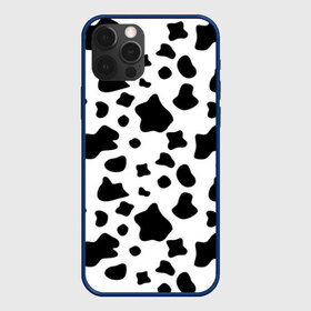 Чехол для iPhone 12 Pro Max с принтом Корова в городе Новоалтайск, Силикон |  | animal | black white | cow | pattern | животное | кавай | корова | паттерн | пятна | черно белое