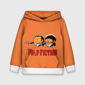 Детская толстовка 3D с принтом Pulp Fiction - Art 2 в городе Новоалтайск, 100% полиэстер | двухслойный капюшон со шнурком для регулировки, мягкие манжеты на рукавах и по низу толстовки, спереди карман-кенгуру с мягким внутренним слоем | art | film | movie | pulp fiction | tarantino | кино | криминальное чтиво | приколы | тарантино | фильмы