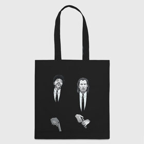 Сумка 3D повседневная с принтом Pulp Fiction - Art 3 в городе Новоалтайск, 100% полиэстер | Плотность: 200 г/м2; Размер: 34×35 см; Высота лямок: 30 см | art | film | movie | pulp fiction | tarantino | кино | криминальное чтиво | приколы | тарантино | фильмы