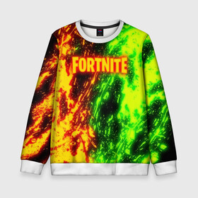 Детский свитшот 3D с принтом FORTNITE TOXIC FLAME в городе Новоалтайск, 100% полиэстер | свободная посадка, прямой крой, мягкая тканевая резинка на рукавах и понизу свитшота | Тематика изображения на принте: 2019 | cybersport | esport | fire | flame | fortnite | game | logo | toxic flame | броня | игра | киберспорт | огонь | фиолетовый | фирменные цвета | фортнайт
