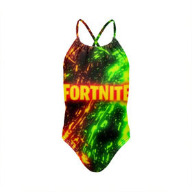 Детский купальник 3D с принтом FORTNITE TOXIC FLAME в городе Новоалтайск, Полиэстер 85%, Спандекс 15% | Слитный крой, подклад по переду изделия, узкие бретели | 2019 | cybersport | esport | fire | flame | fortnite | game | logo | toxic flame | броня | игра | киберспорт | огонь | фиолетовый | фирменные цвета | фортнайт