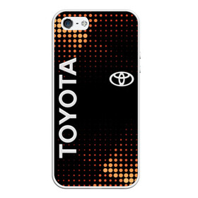 Чехол для iPhone 5/5S матовый с принтом Toyota в городе Новоалтайск, Силикон | Область печати: задняя сторона чехла, без боковых панелей | Тематика изображения на принте: toyota | абстракция | авто | автомобиль | лого | логотип | машина | таета | тоета | тойота