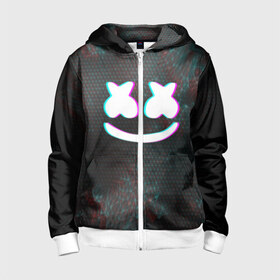 Детская толстовка 3D на молнии с принтом MARSHMELLO в городе Новоалтайск, 100% полиэстер |  манжеты и пояс оформлены широкой мягкой резинкой, двухслойный капюшон со шнурком для регулировки, спереди карманы и застежка-молния
 | dj | glitch | marshmello | usa | америка | глитч | клубная музыка | маршмелло | музыка | музыкант