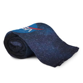 Плед 3D с принтом NASA в городе Новоалтайск, 100% полиэстер | закругленные углы, все края обработаны. Ткань не мнется и не растягивается | galaxy | nasa | nebula | space | star | абстракция | вселенная | галактика | звезда | звезды | космический | наса | планеты