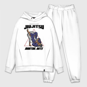 Мужской костюм хлопок OVERSIZE с принтом Джиу джитсу в городе Новоалтайск,  |  | jiu jitsu | джиу джитсу | джиу джицу