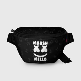 Поясная сумка 3D с принтом Marshmello 7 в городе Новоалтайск, 100% полиэстер | плотная ткань, ремень с регулируемой длиной, внутри несколько карманов для мелочей, основное отделение и карман с обратной стороны сумки застегиваются на молнию | dj | fortnite | marshmello | music | дж | зефир | маршмелоу | музыка | форнайт | фортнайт