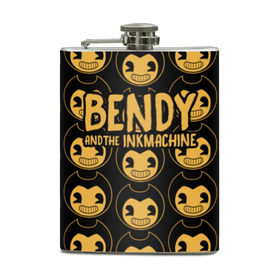 Фляга с принтом Bendy And The Ink Machine (35) в городе Новоалтайск, металлический корпус | емкость 0,22 л, размер 125 х 94 мм. Виниловая наклейка запечатывается полностью | bendy | bendy and the ink machine | devil | game | horror | ink | mask | бенди | бенди и чернильная машина | краска | чернила