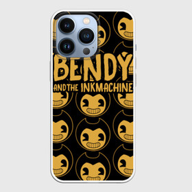 Чехол для iPhone 13 Pro с принтом Bendy And The Ink Machine (35) в городе Новоалтайск,  |  | bendy | bendy and the ink machine | devil | game | horror | ink | mask | бенди | бенди и чернильная машина | краска | чернила