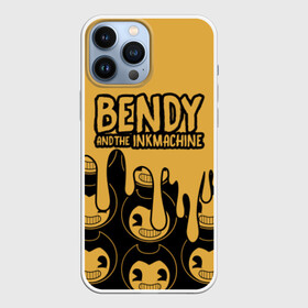 Чехол для iPhone 13 Pro Max с принтом Bendy And The Ink Machine (36) в городе Новоалтайск,  |  | bendy | bendy and the ink machine | devil | game | horror | ink | mask | бенди | бенди и чернильная машина | краска | чернила