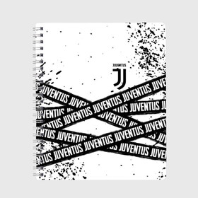 Тетрадь с принтом JUVENTUS SPORT в городе Новоалтайск, 100% бумага | 48 листов, плотность листов — 60 г/м2, плотность картонной обложки — 250 г/м2. Листы скреплены сбоку удобной пружинной спиралью. Уголки страниц и обложки скругленные. Цвет линий — светло-серый
 | cr7 | fc | football | football club | juve | juventus | ronaldo | sport | роналдо | спорт | спортивные | униформа | фирменные цвета | фк | футбол | футбольный клуб | ювентус